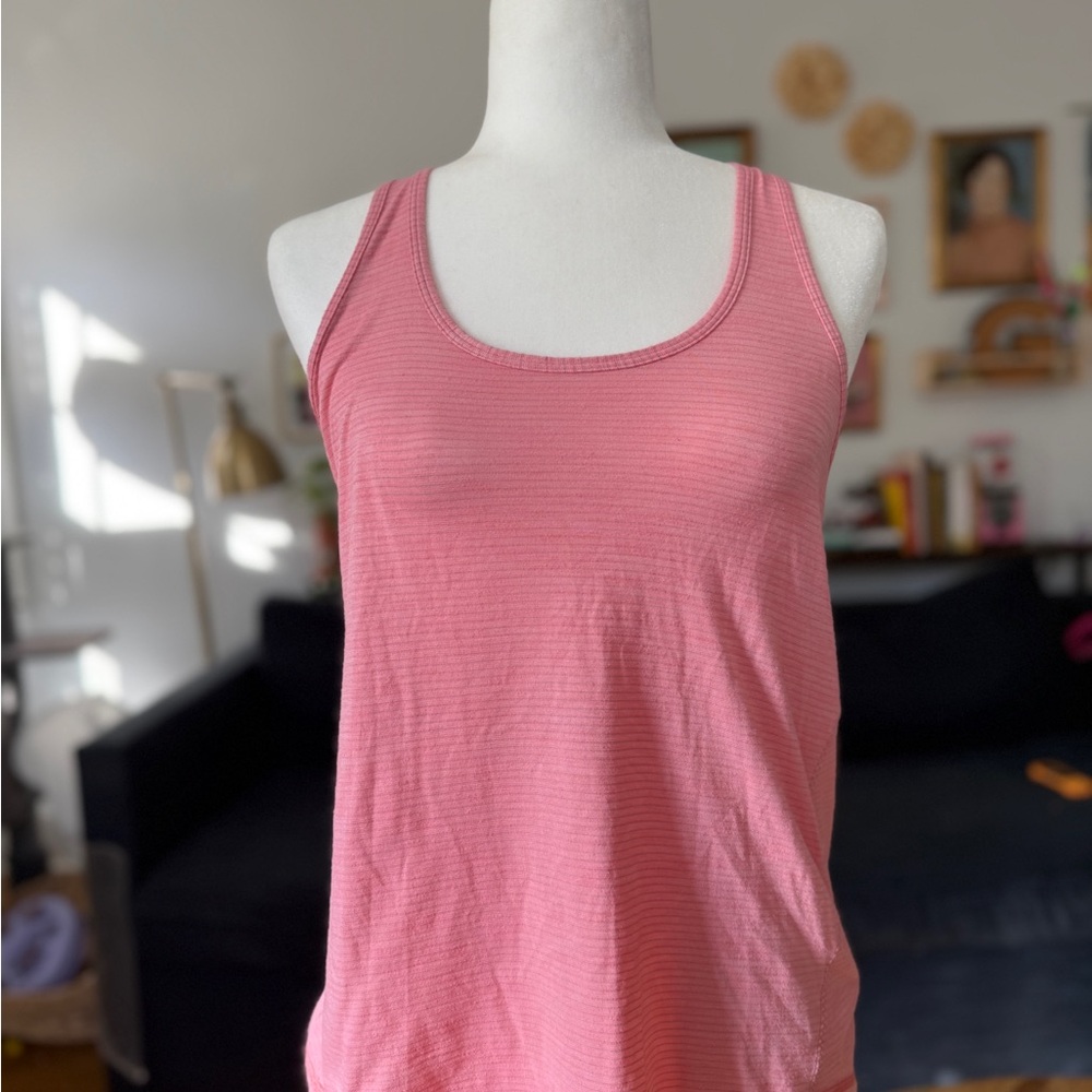 Lululemon tank top, open back. 
size small